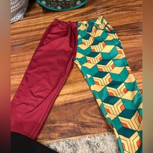 Anime sweatpants in size medium missing drawstring